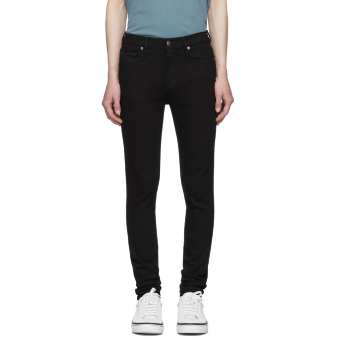 Photo: Frame Black Jagger True Skinny Jeans