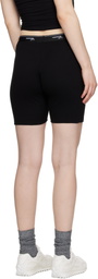 HommeGirls Black Biker Shorts