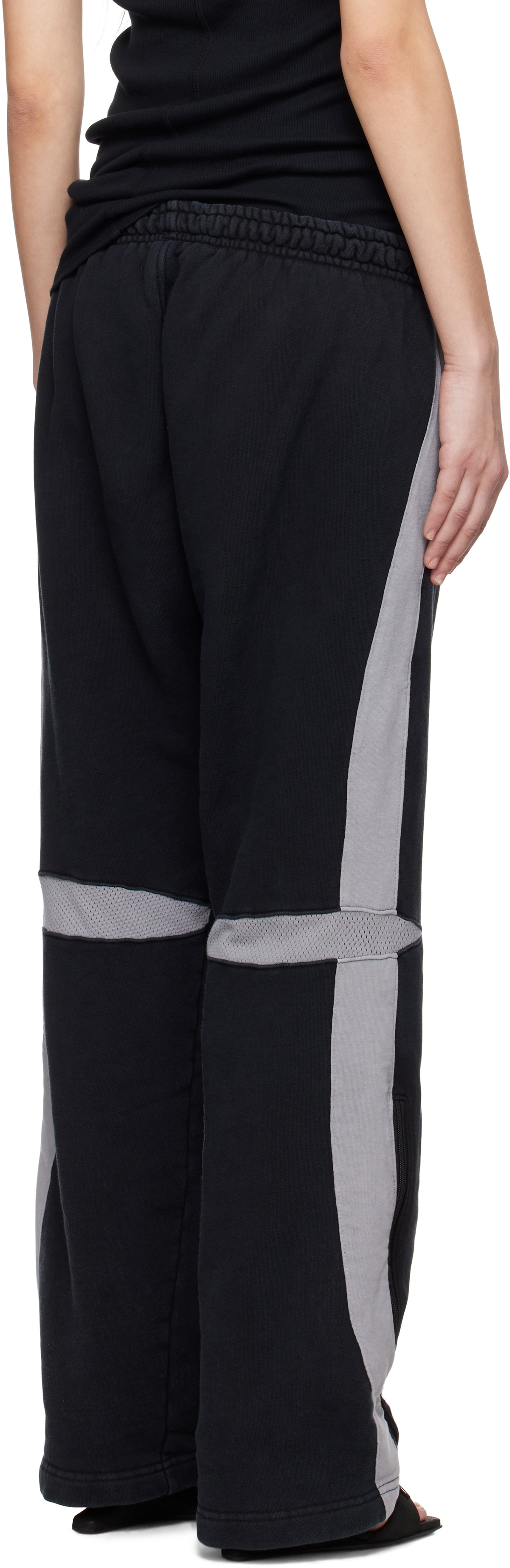 GREG ROSS Black Coast Sweatpants