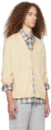 Acne Studios Beige Patch Cardigan