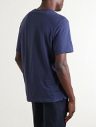 Frescobol Carioca - Dinis Linen-Blend T-Shirt - Blue