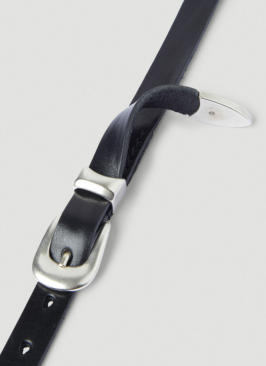 Our Legacy Curved Buckle Belt