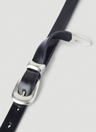 Our Legacy Curved Buckle Belt