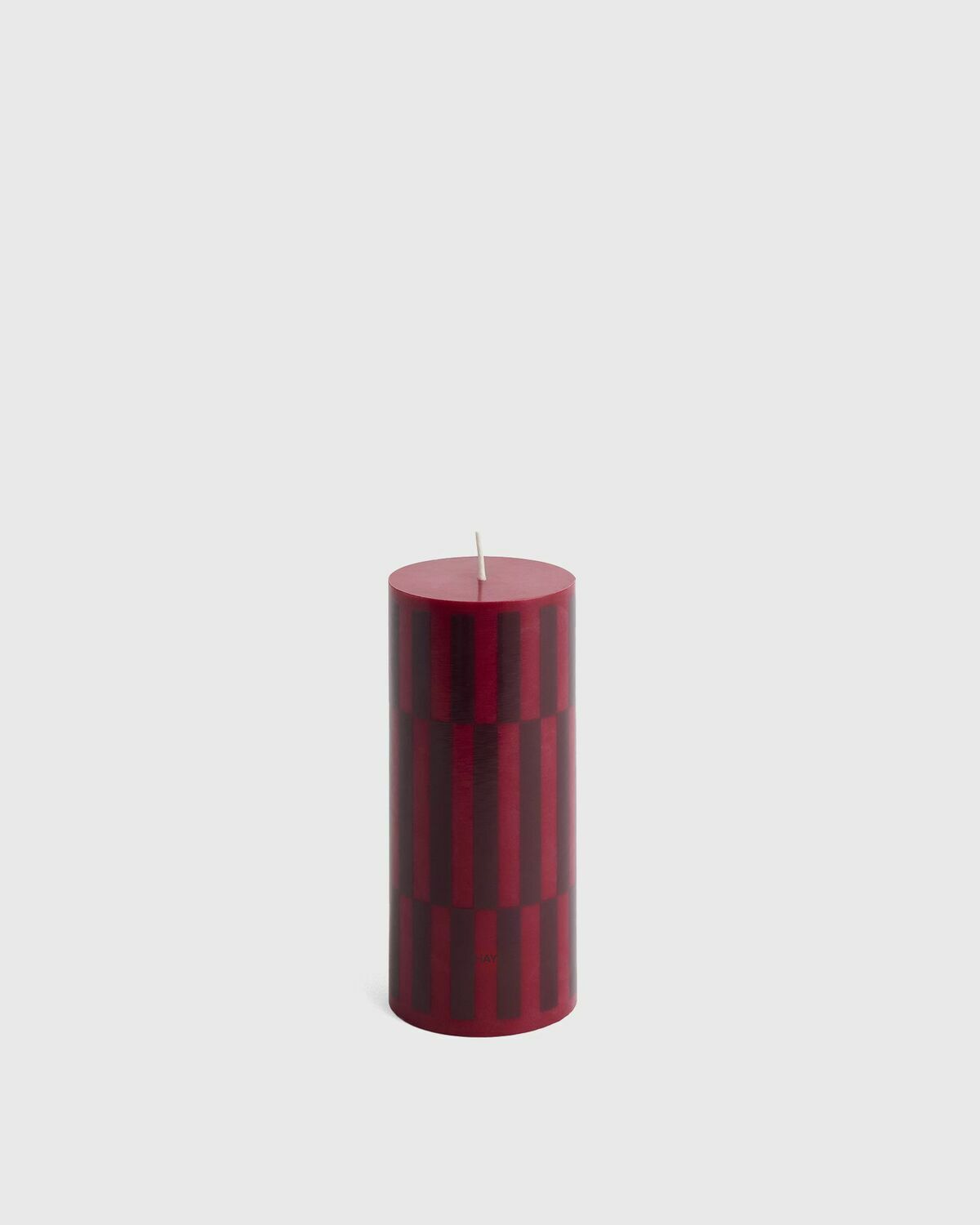 HAY Column Candle Small Red Mens Home deco/Lighting