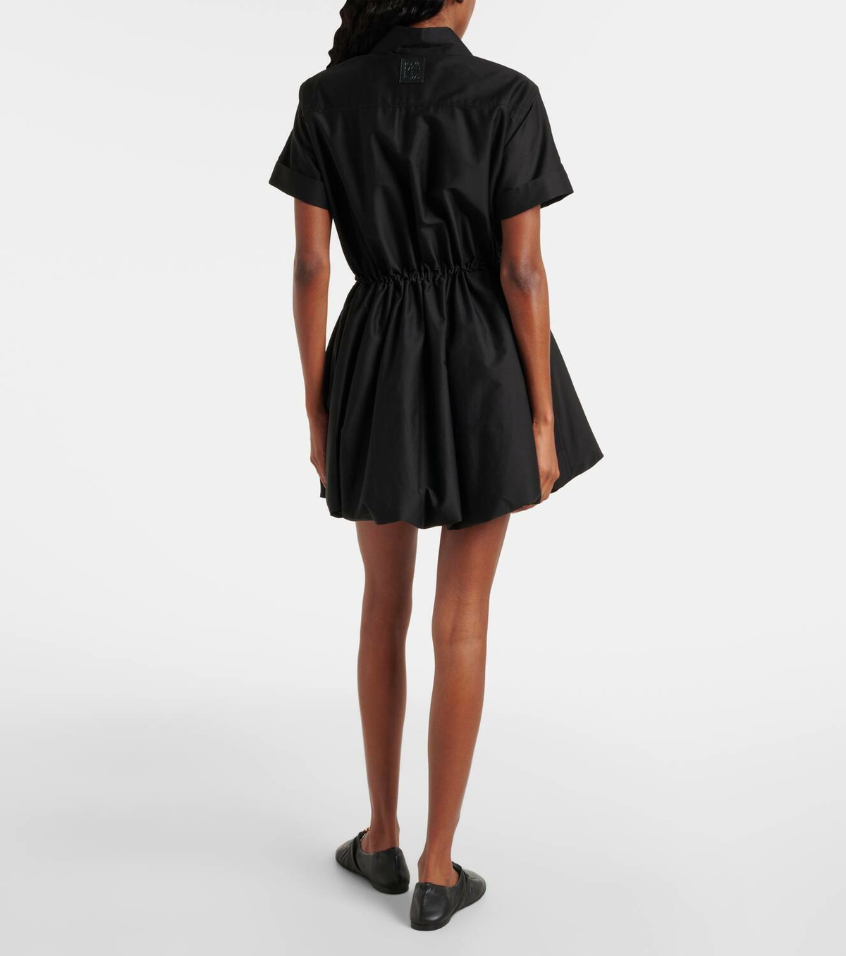 Loewe Balloon cotton and silk gabardine minidress