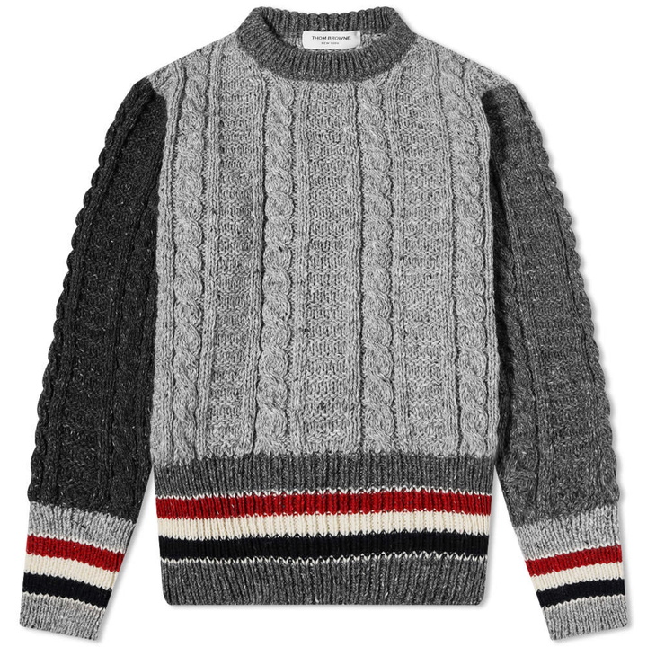 Photo: Thom Browne Fun Mix Crew Knit