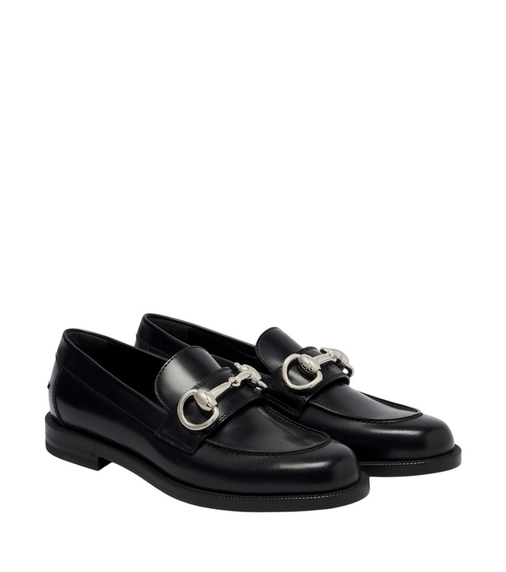 Photo: Gucci Boulevard leather penny loafers