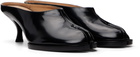 Maison Margiela Black Tabi City Evening Mule Heels