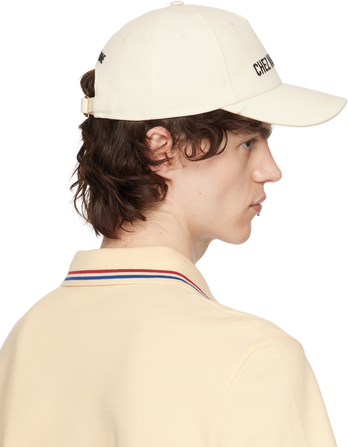 Chez Valentino Cotton Baseball Cap Chez Valentino Baseball Cap in Cotton | Mercari main image 2