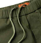 Barena - Cotton-Blend Ripstop Cargo Trousers - Dark green