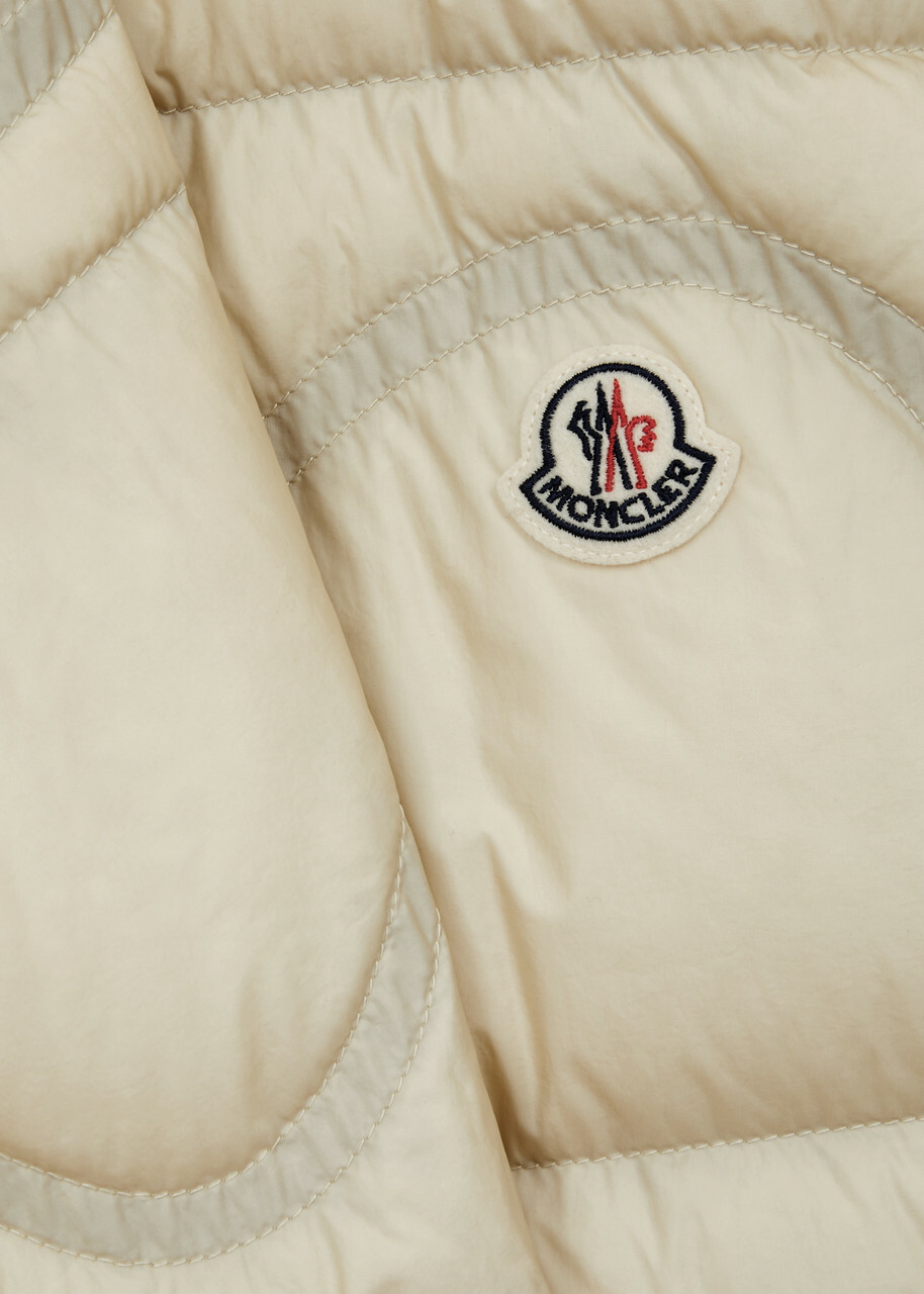 Moncler Beidaihe Quilted Shell Gilet Cream Moncler