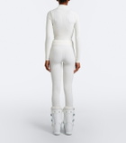 Perfect Moment Ribbed-knit ski leggings