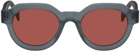 RETROSUPERFUTURE Gray Vostro Sunglasses