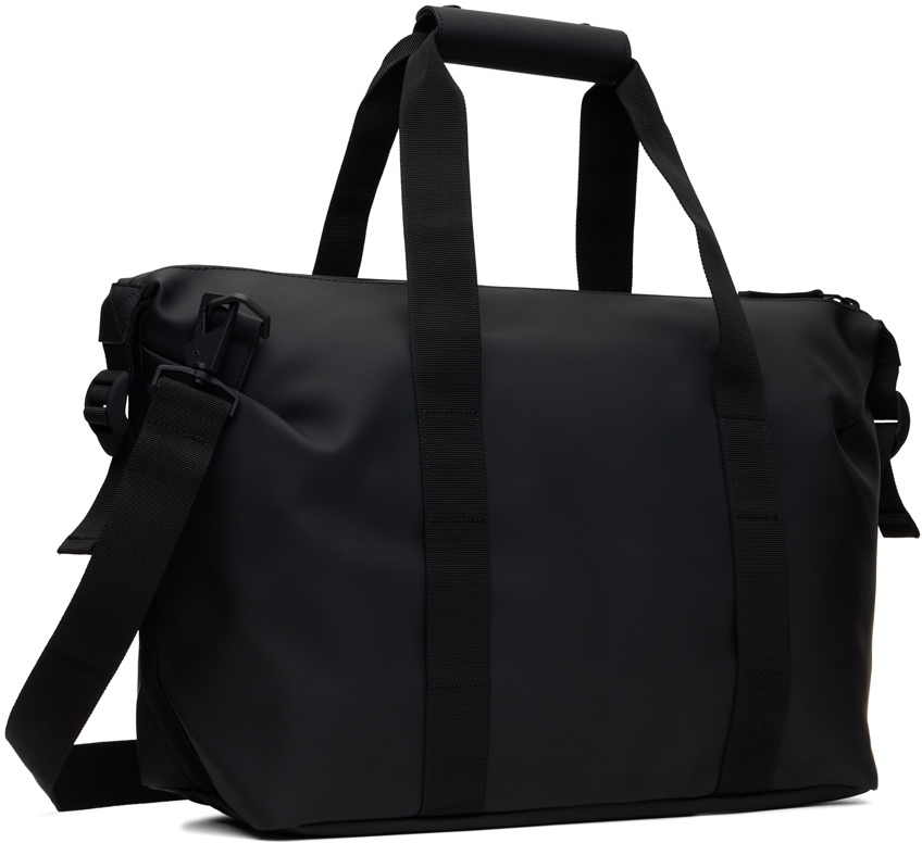 RAINS Black Hilo Small Duffle Bag