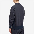 Human Made Men's Stand Collar Sweat in Navy