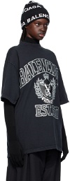 Balenciaga Black Distressed T-Shirt