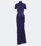 Christopher Esber Gathered faille gown
