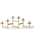 Soho Home - Snowdon Brushed-Brass Candelabra