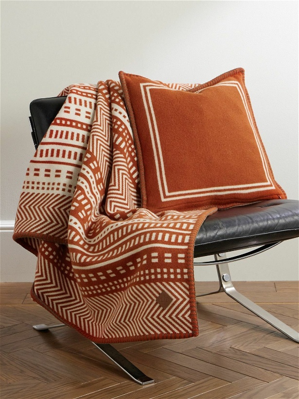 Photo: Loro Piana - Atacama Virgin Wool and Cashmere-Blend Jacquard Blanket