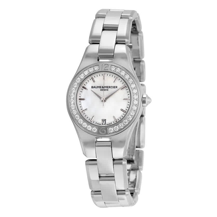 Photo: Baume and Mercier Linea Diamond Ladies Watch 10013
