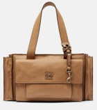 Miu Miu Utilitaire leather shoulder bag