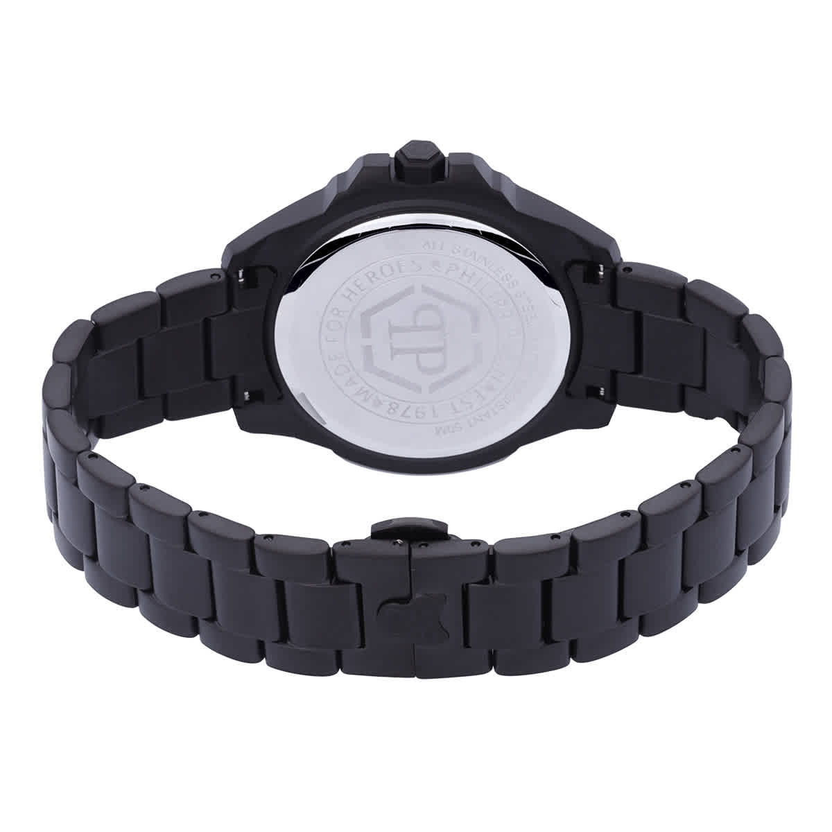 Philipp Plein The Skull Quartz Crystal Black Dial Unisex Watch PWNAA0522