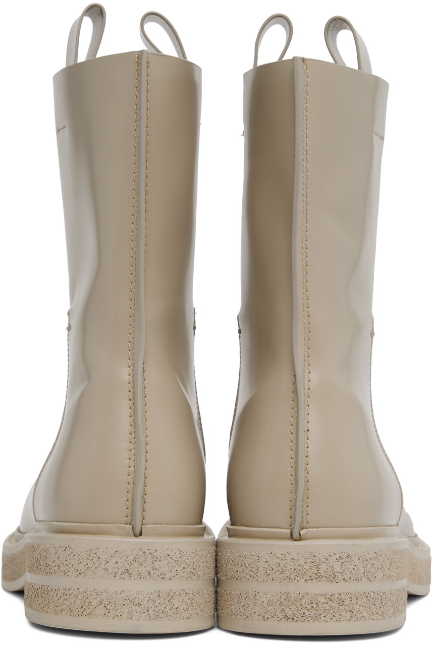 Quira SSENSE Exclusive Beige Lilibeth Boots
