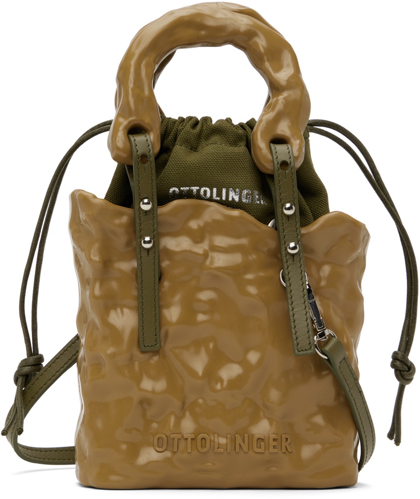 Photo: Ottolinger SSENSE Exclusive Khaki Signature Ceramic Bag