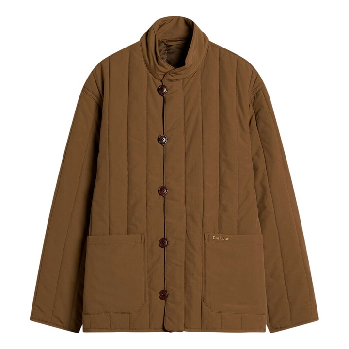 Photo: Barbour Men's Heritage + Endurance Quilted Jacket in Sepia