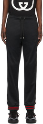 Gucci Black Technical Jersey Lounge Pants