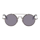 Yohji Yamamoto Black Round Sunglasses
