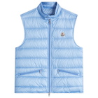 Moncler Men's Longue Saison Gui Vest in Blue