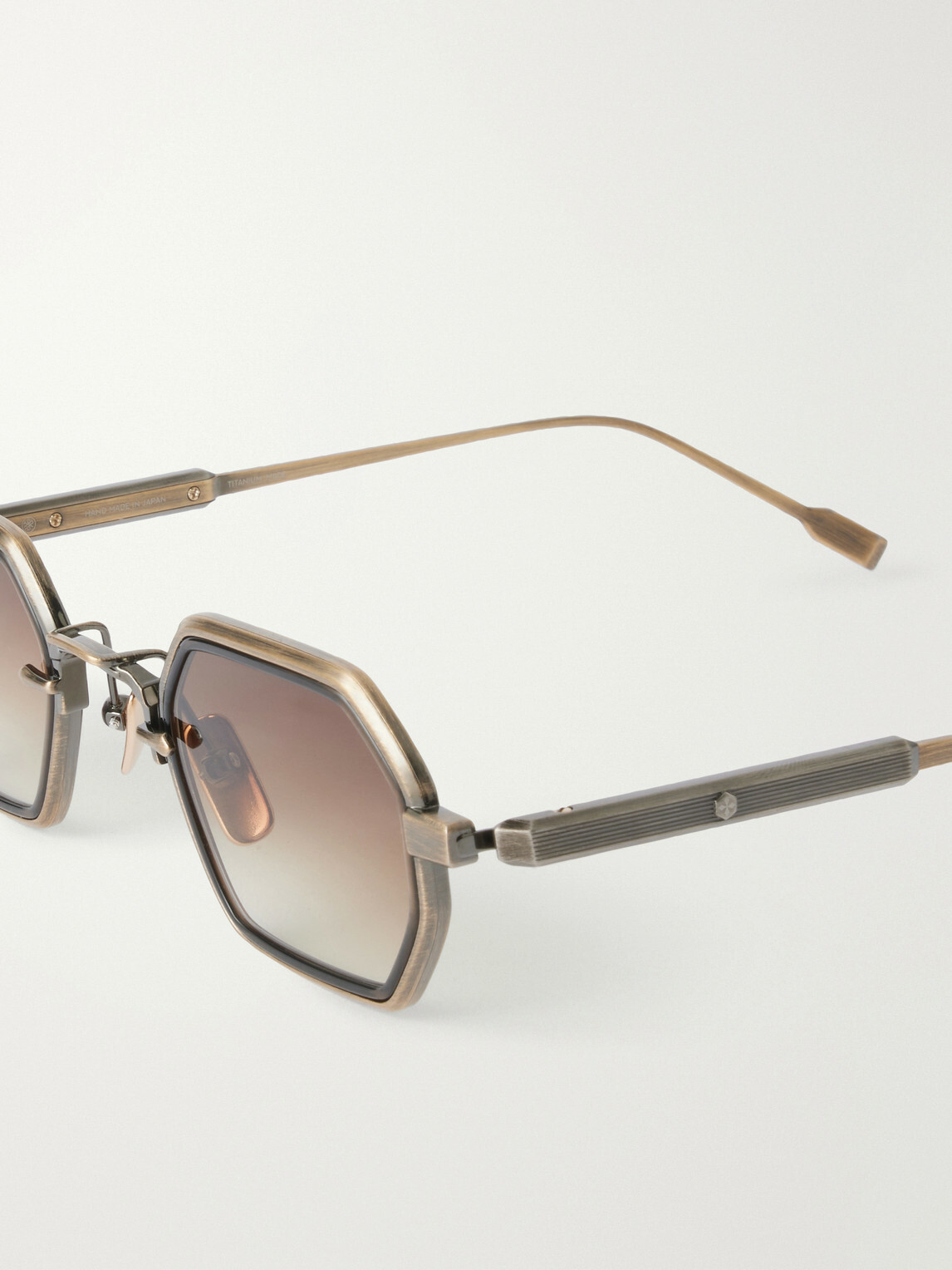 Sato - Hadar-T Titanium Round-Frame Sunglasses