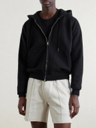TOM FORD - Slim-Fit Cotton-Jersey Zip-Up Hoodie - Black