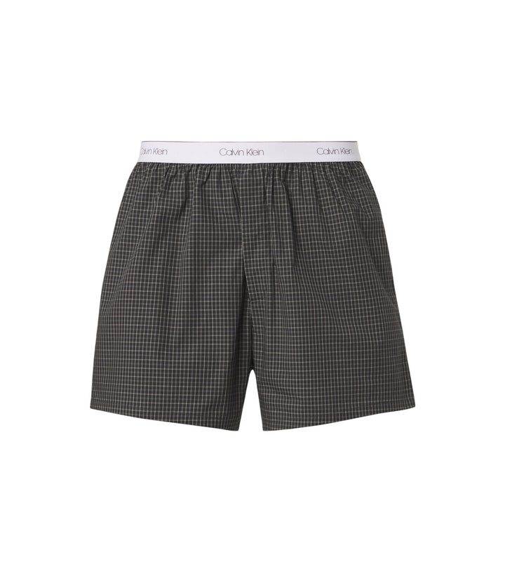 Photo: Calvin Klein Collection Owen checked cotton boxer briefs