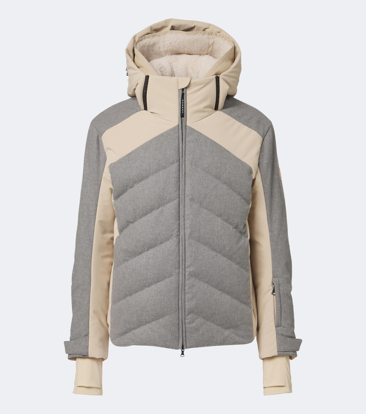 Photo: Bogner Flann flannel down ski jacket