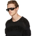 Ann Demeulemeester Black Linda Farrow Edition C1 Sunglasses