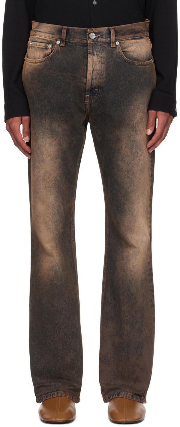 Séfr Brown Rider Cut Jeans