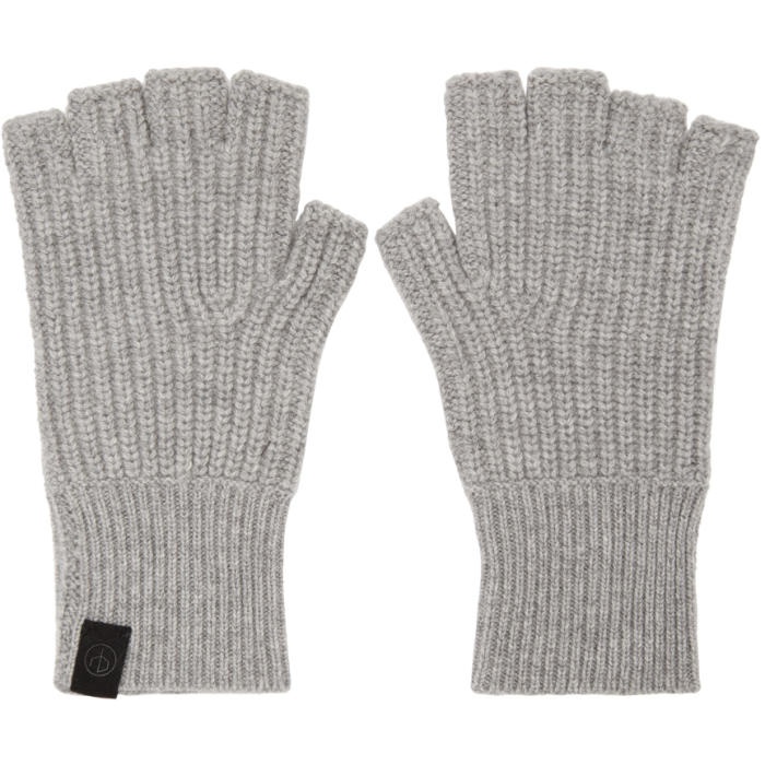 Photo: Rag and Bone Grey Cashmere Ace Gloves