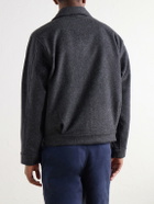 3sixteen - Cycling Wool-Blend Felt Jacket - Gray