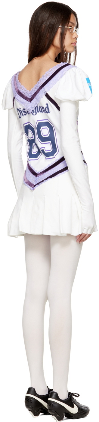 Mimi Wade White Petra Minidress