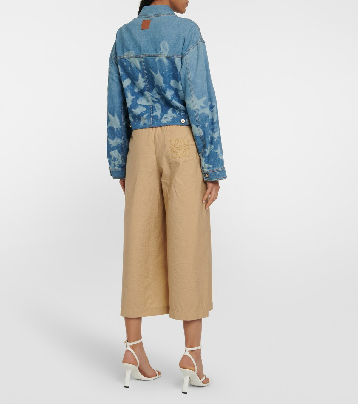 Loewe Paula's Ibiza printed denim jacket Loewe