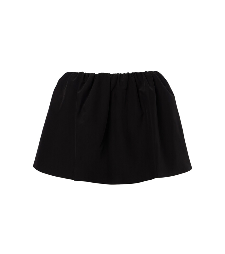 Photo: Wardrobe.NYC Gathered miniskirt