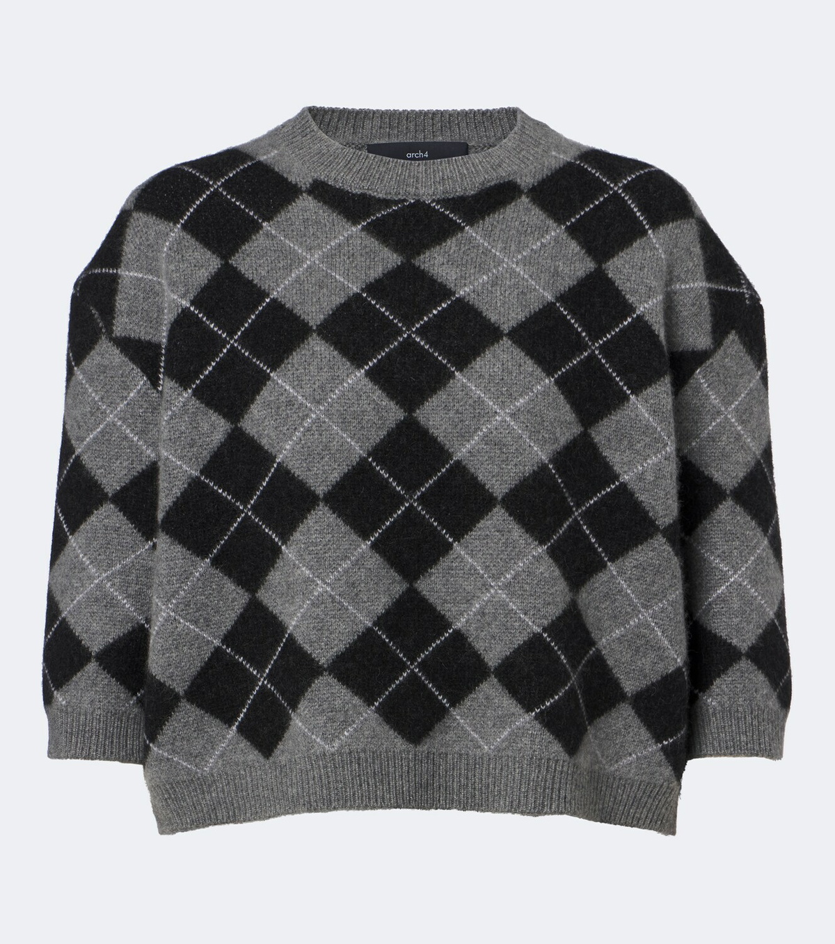 Arch4 Karlie argyle cashmere sweater