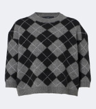 Arch4 Karlie argyle cashmere sweater