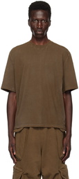 Entire Studios Brown Dart T-Shirt