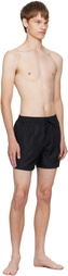 Balmain Black Logo Swim Shorts
