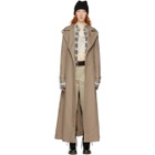 Marc Jacobs Tan Redux Grunge Nylon Trench Coat