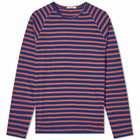 Nudie Otto Breton Stripe Long Sleeve Tee