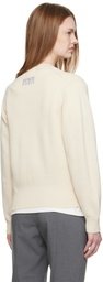 Kenzo Beige Kenzo Paris 'KENZO Happy Tiger' Sweater